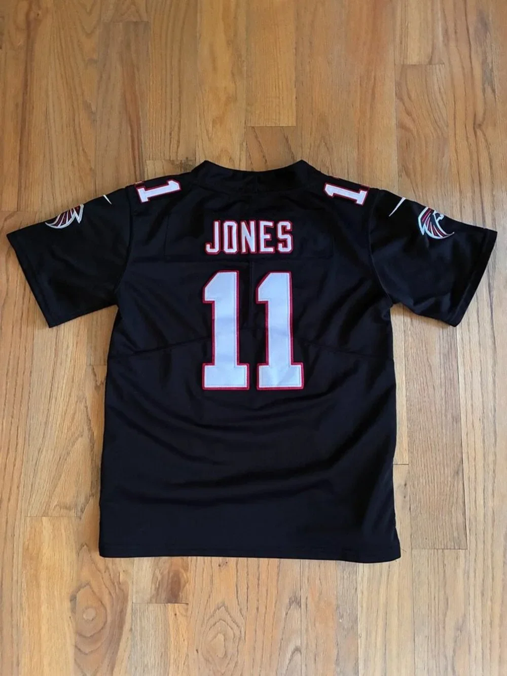 Nike Julio Jones #11 Atlanta Falcons NFL 100 Youth L Black Jersey